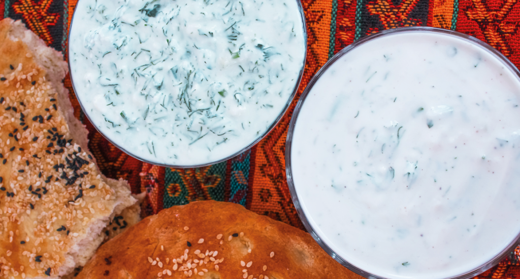 tyrkisk mad, mad fra Tyrkiet, tyrkiske opskrifter, haydari opskrift, yoghurt dip, tyrkisk yoghurt dip opskrift, opskrifter på tyrkisk mad, Tyrkisk mezze,