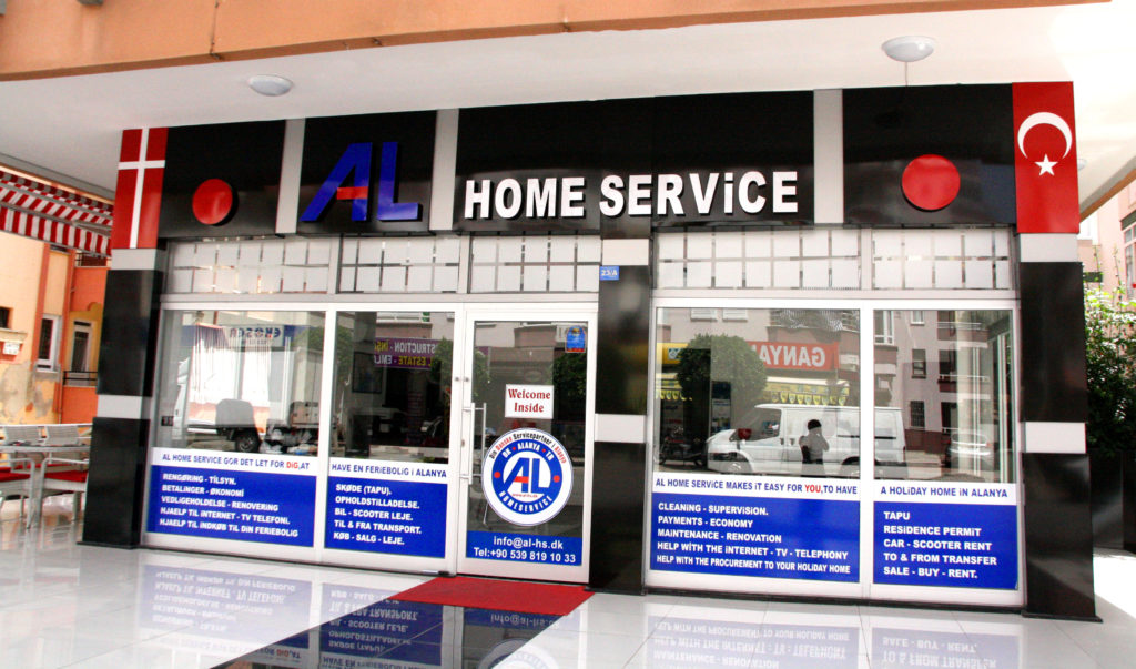 Al home service, home service alanya, al home service, danske virksomheder i Alanya