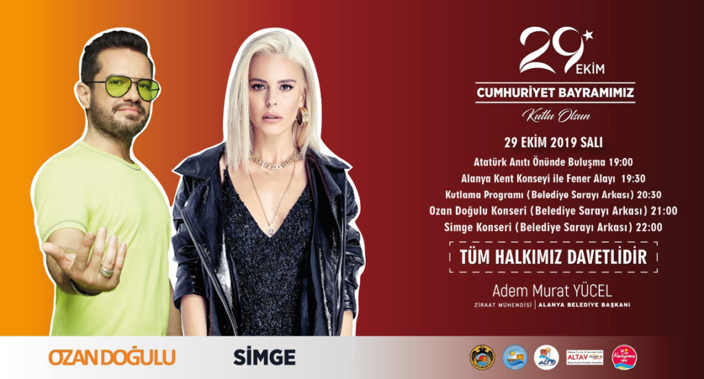 Tyrkisk helligdag, koncert i Tyrkiet, Alanya nyheder