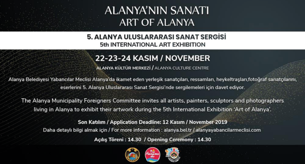 kunst udstilling alanya, alanya kunst udstilling,