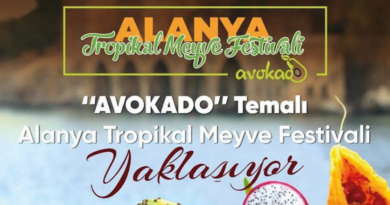Alanya tropisk frugt festival, Alanya Tropikal Meyve Festivali, Alanya festivaller, Alanya festival, eksotiske frugter, Alanya eksotiske frugter