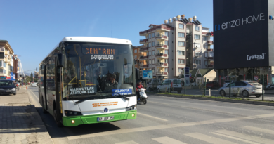 Alanya bybusser, busstation Alanya, Alanya bybus station, rutebiler, bus til Mahmutlar, bus mellem Mahmutlar og Alanya, Alanya Dolmus bus, Busserne i Alanya