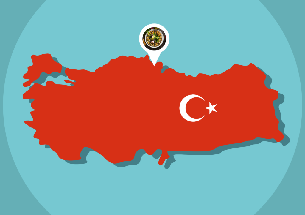 Tyrkiske specialiteter, mad fra Tyrkiet, Regioner i Tyrkiet, Mad fra forskellige regioner i Tyrkiet,   Hamsi, mad fra Sinop, Sinop regions mad, mad fra Sinop regionen