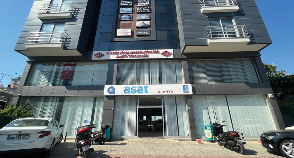 Asat kontoret, vandkontoret i Alanya, Alanya vand abonnementet, vand abonnementet registering Alanya, Asat, Asat Alanya kontoret, Bolig ejer Alanya, langtidsleje af lejlighed i Alanya