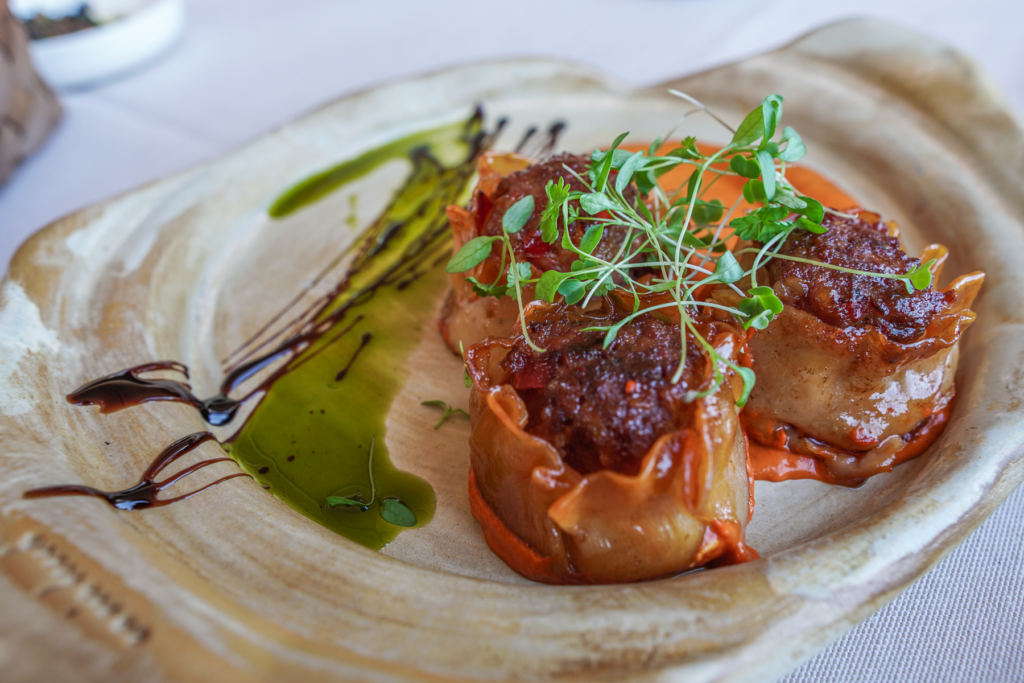 En Vie Beach restaurant i Alanya, En Vie Beach dumplings, forretter på En Vie Beach, Bedste restauranter i Alanya, En Vie Beach Alanya smagsoplevelser, En Vie Beach restaurant, Bedste restauranter i Alanya, bedste spisesteder i Alanya, Alanya strand restauranter, oplevelser i Alanya, En Vie beach menu