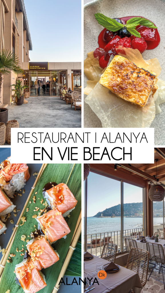 romantisk middag i Alanya, En Vie Beach restaurant i Alanya, must-visit restaurant ved Kleopatra-stranden, Retter på En Vie Beach, Bedste restauranter i Alanya, En Vie Beach Alanya smagsoplevelser, En Vie Beach restaurant, Bedste restauranter i Alanya, bedste spisesteder i Alanya, Alanya strand restauranter, oplevelser i Alanya, En Vie beach menu